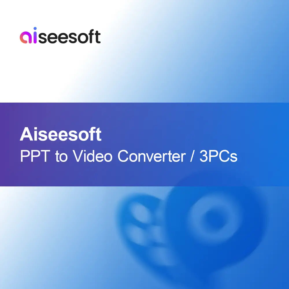 Aiseesoft Convertitore da PPT a Video / 3PCs