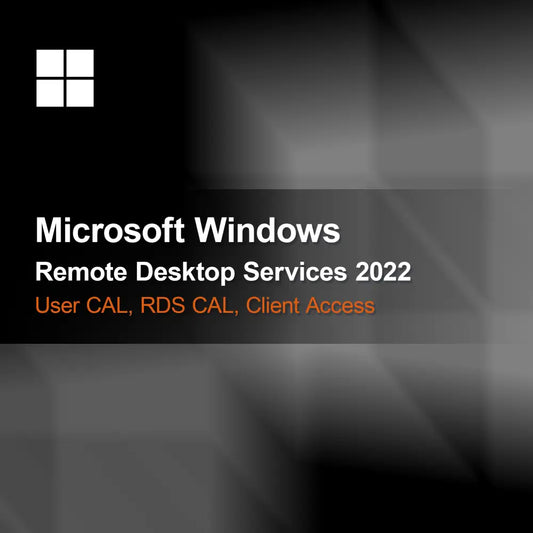 Microsoft Windows Remote Desktop Services 2022, User CAL, RDS CAL, Licenza di Accesso Client