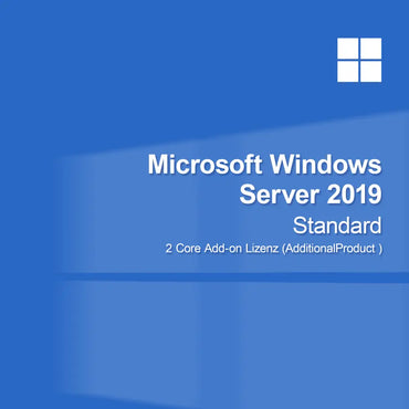 Microsoft Windows Server 2019 Standard - Licenza aggiuntiva 2 Core (AdditionalProduct )