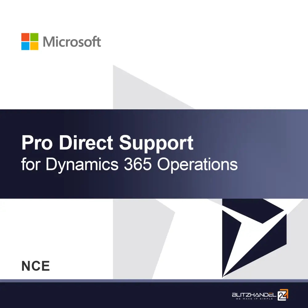Supporto Pro Direct per Dynamics 365 Operations (NCE)
