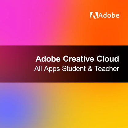Adobe Creative Cloud Tutte le App Studenti e Insegnanti