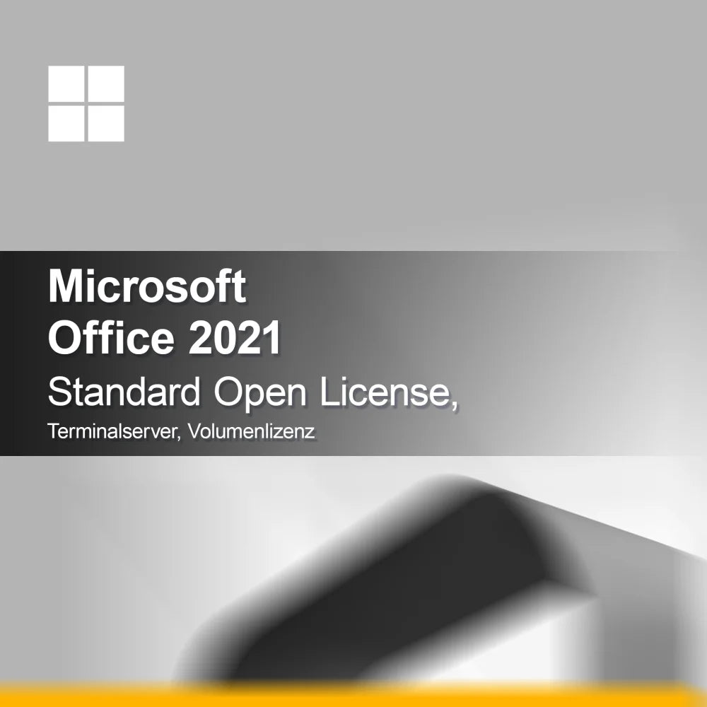 Microsoft Office 2021 Standard Licenza Aperta, Terminalserver, Licenza a volume