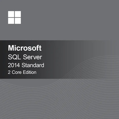 Microsoft SQL Server 2014 Standard - Edizione 2 Core