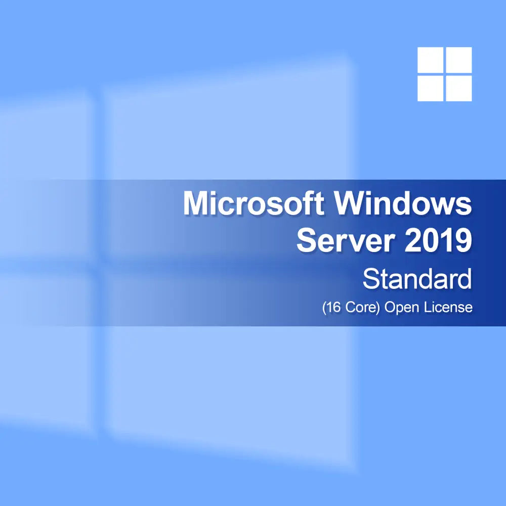 Microsoft Windows Server 2019 Standard (16 Core) Licenza Aperta