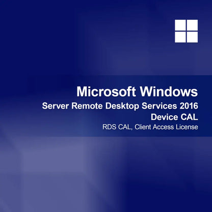 Licenza di Accesso Client per Dispositivo Microsoft Windows Server Remote Desktop Services 2016, RDS CAL, Licenza di Accesso Client