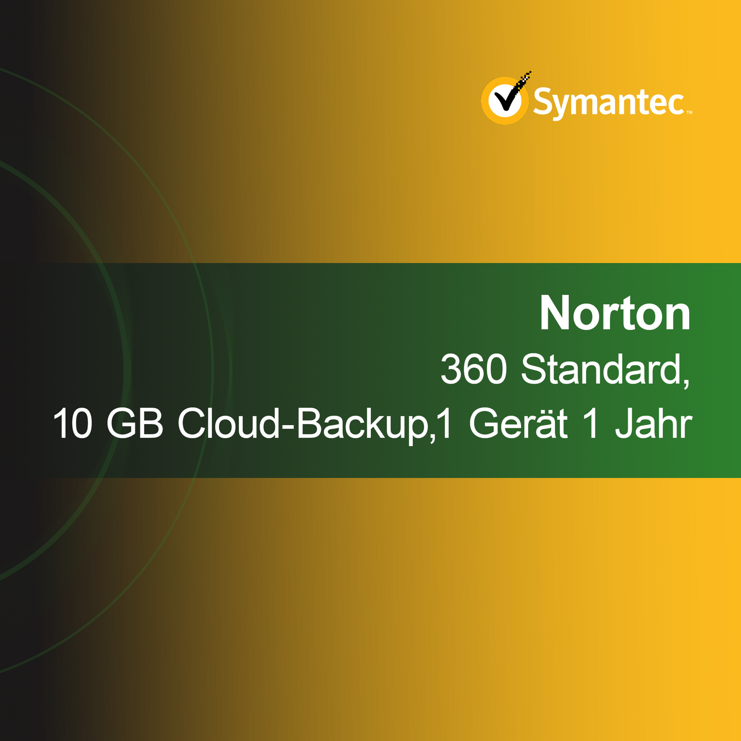 Norton 360 Standard, 10 GB di backup cloud, 1 dispositivo 1 anno