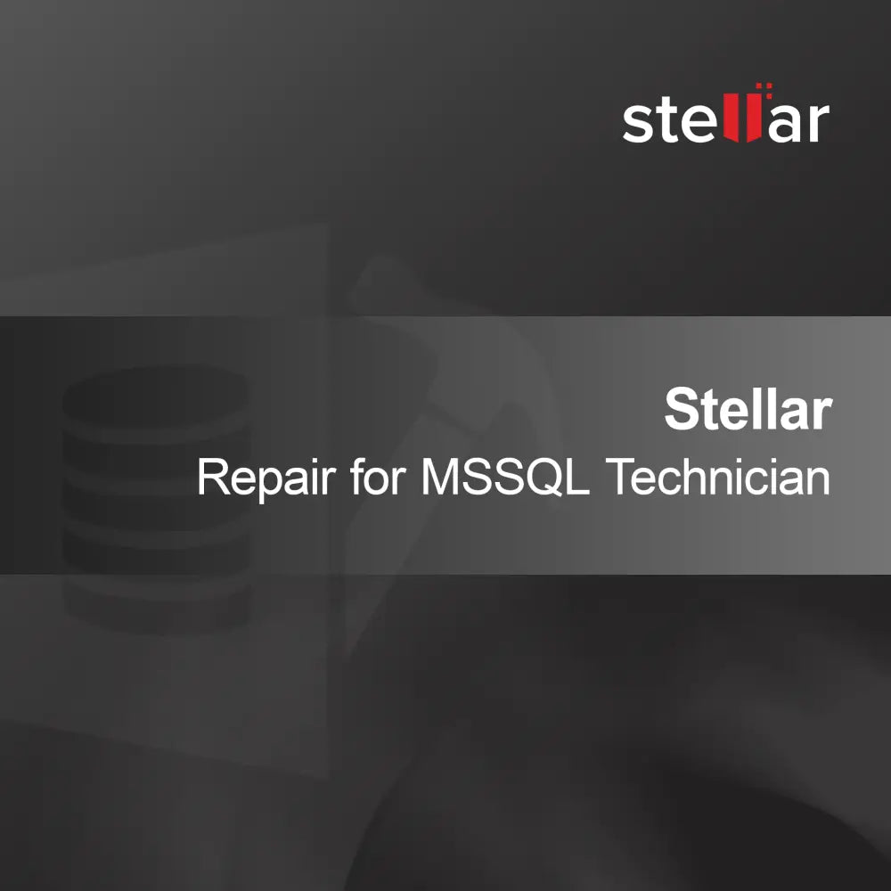 Tecnico Stellar Repair per MSSQL